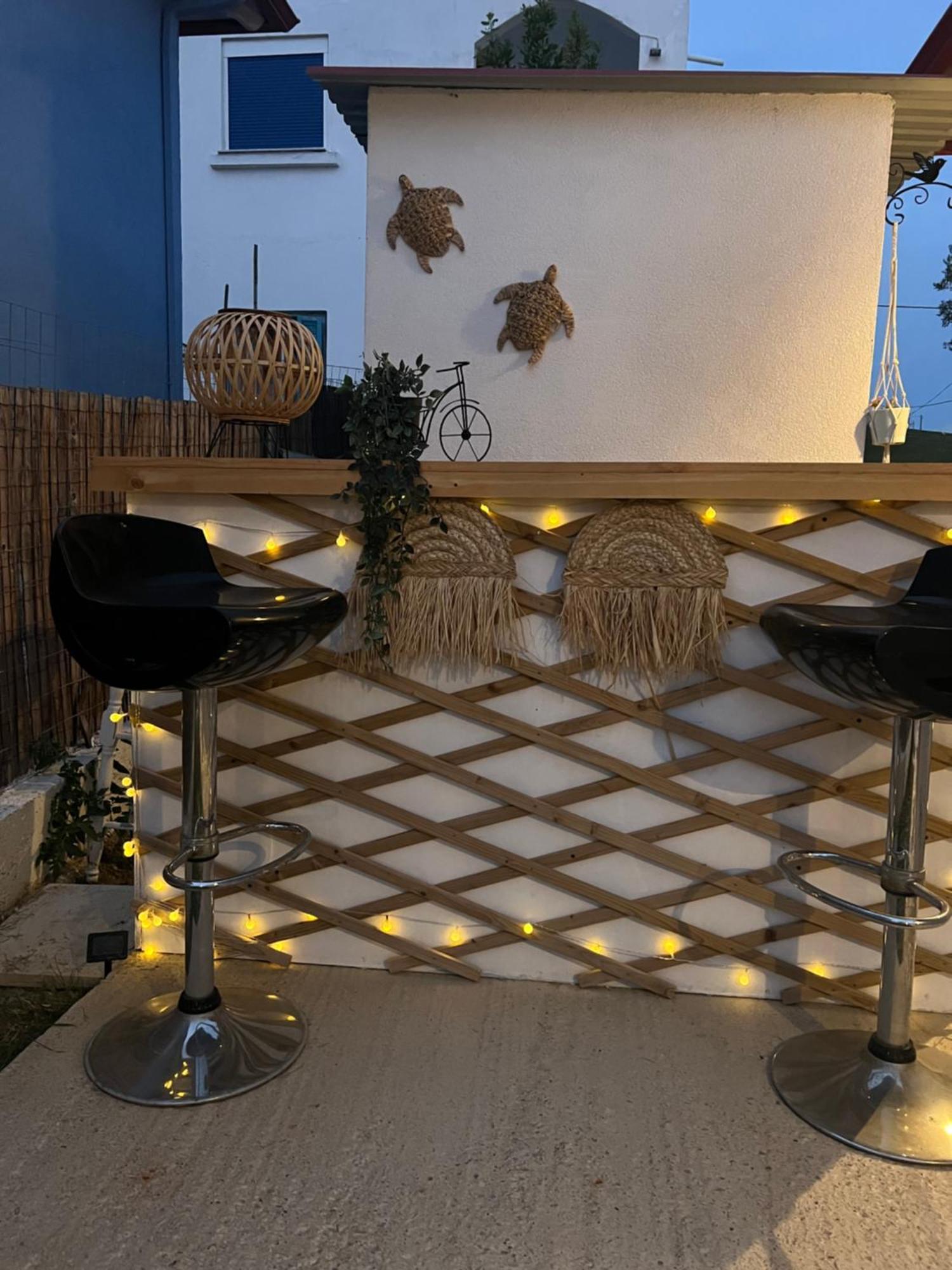 Beachfront Villa Athina Vergia Extérieur photo